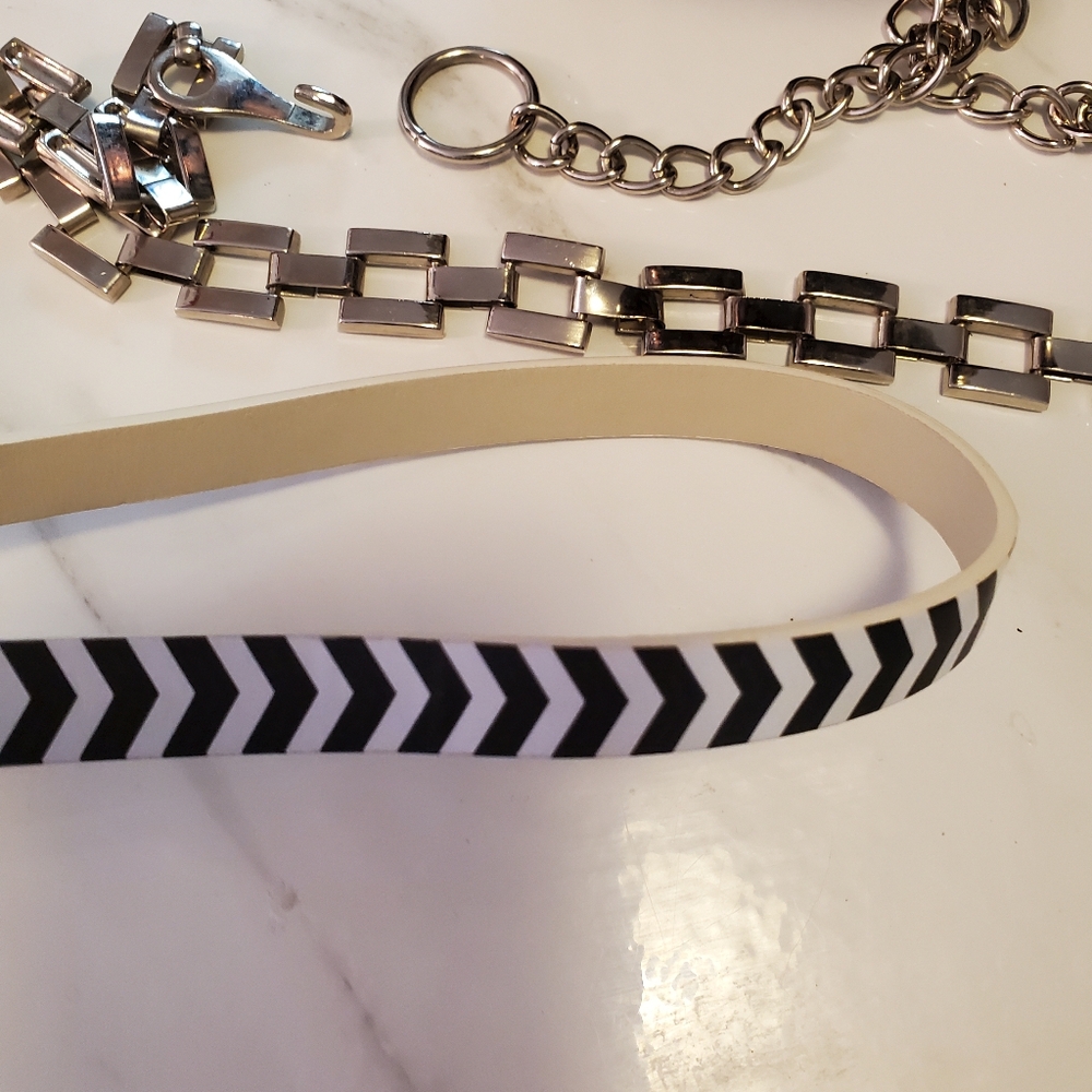 Set Of Two Ladies Belts